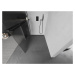 MEXEN/S Kioto+ Sprchová zástěna WALK-IN s poličkou a držákem ručníků 140 x 200,dekor, černá 800-