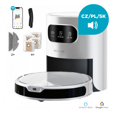 Concept   VR3350 Robotický vysavač s mopem 2v1 PERFECT CLEAN Laser