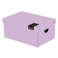 Krabice lamino 35,5 × 24 × 16 cm PASTELINI - fialová