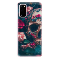 iSaprio Skull in Roses pro Samsung Galaxy S20