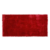 Koberec shaggy 80 x 150 cm červený EVREN, 186374