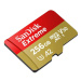 Paměťová karta SanDisk Extreme MicroSDXC 256GB+SD Adapter 190MB/s & 130MB/s