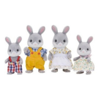 Sylvanian family Rodina šedých králíků