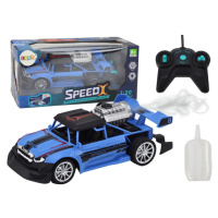 RC závodní auto modré 1:20 kouřové efekty