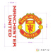 Samolepka na zeď - Manchester United Fotbalový klub