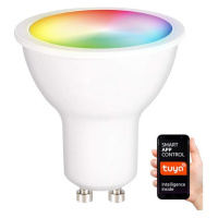 LED RGB Stmívatelná žárovka GU10/5W/230V 2700-6500K Wi-Fi Tuya