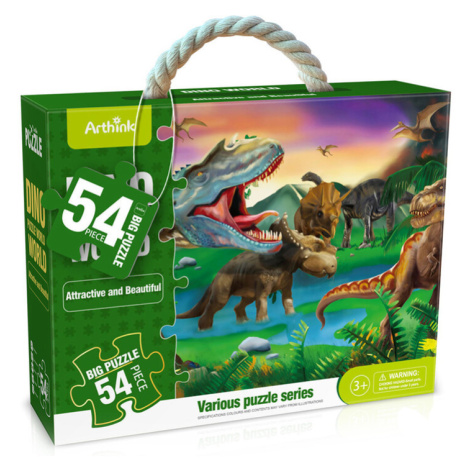 RAPPA - Puzzle s dinosaury maxi- 54 dílů 87 x 58 cm