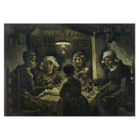 Obrazová reprodukce The Potato Eaters, 1885, Vincent van Gogh, 40 × 30 cm