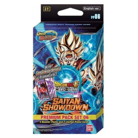 DragonBall Super Card Game - Premium Pack Set - Saiyan Showdown Bandai Namco Games