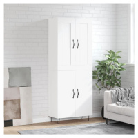 vidaXL Skříň highboard bílá 69,5 x 34 x 180 cm kompozitní dřevo