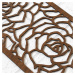 3D deska na zeď - Zahrada růží