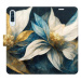 iSaprio flip pouzdro Gold Flowers pro Samsung Galaxy A50