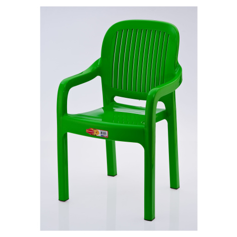 ASIR Dětská zahradní židle STRIPE zelená