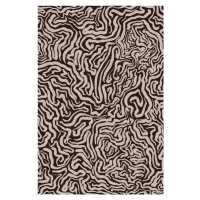 Ilustrace Twisted Beige Strokes, Treechild, 26.7x40 cm