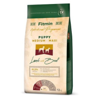 Fitmin dog medium maxi puppy lamb&beef 12 kg