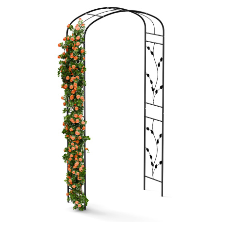 Blumfeldt FloraBelle Curve oblouk, ozdobné vzory listů, odolný vůči povětrnostním vlivům, podpor