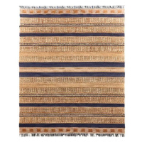 Diamond Carpets koberce Ručně vázaný kusový koberec Agra Fort DE 2285 Natural Mix - 80x150 cm