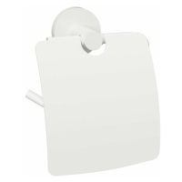 Sapho XR732W X-Round White držák toaletního papíru s krytem, bílá
