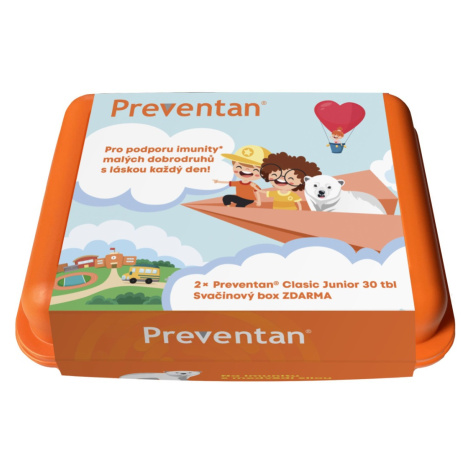 Preventan Clasic Junior 2x30 tablet + svačinový box 2025