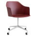 &Tradition designové židle Rely Indoor Armchair On Wheels