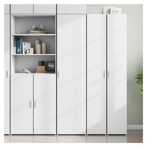 vidaXL Skříň highboard bílá 45 x 42,5 x 185 cm kompozitní dřevo