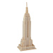 Woodcraft construction kit Woodcraft Dřevěné 3D puzzle Empire state building