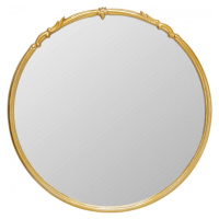 KARE Design Nástěnné zrcadlo Cassandra - zlatá, Ø80cm