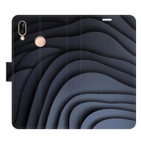 iSaprio Flip pouzdro Dark Waves pro Huawei P20 Lite