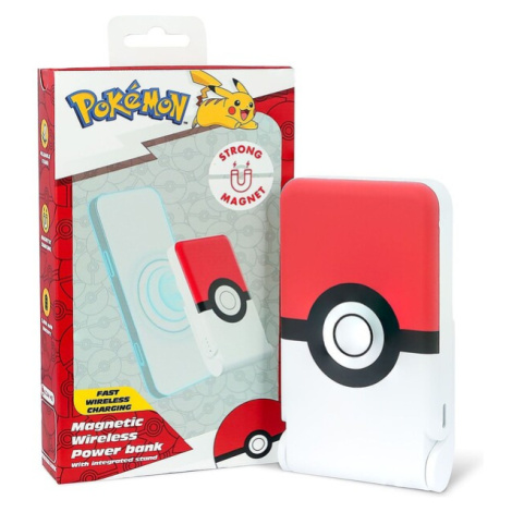 OTL Pokémon Pokéball magnetická bezdrátová powerbanka OTL Technologies