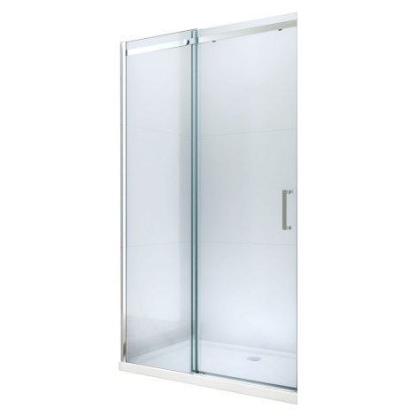 MEXEN Omega posuvné sprchové dveře 100 cm, transparent, chrom se sadou pro niku 825-100-000-01-0