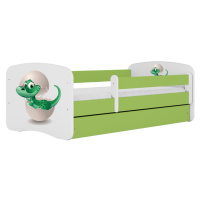 Kocot kids Dětská postel Babydreams dinosaurus zelená, varianta