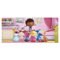 FTDN H 5350 AG Design dětská vliesová fototapeta na zeď panoramatická Dr. McStuffins 4, velikost