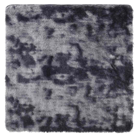 vidaXL Koberec Shaggy s vysokým vlasem NAVARRA tmavě šedý 160x160 cm