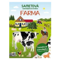 Sametová samolepková knížka Farma JIRI MODELS a. s.