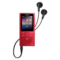 Sony NW-E394L, červená
