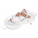 Llorens 74048 NEW BORN - realistická panenka miminko se zvuky a měkkým látkovým tělem - 42