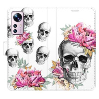 iSaprio flip pouzdro Crazy Skull pro Xiaomi 12 / 12X