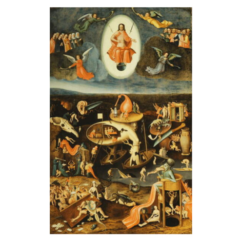 Obrazová reprodukce The Last Judgement,, Bosch, Hieronymus (c.1450-1516), 24.6 × 40 cm