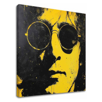 Obrázek JOHN LENNON - Žlutý odraz reality | 100% originální akrylová barva