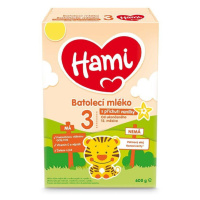 Hami 3 batolecí mléko s příchutí vanilky 600g