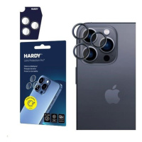 3mk Hardy Lens Protection skla na fotoaparát Pro Apple iPhone 15 Pro Max černá