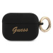 Guess GUAPSSSK AirPods Pro cover black Silicone Vintage Script (GUAPSSSK)