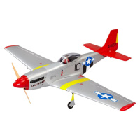 P-51D Mustang 20cc 1.7m ARF červený