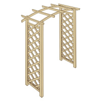 Pergola na růže LANITPLAST S7011 LG2406