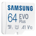 Samsung micro SDXC 64GB EVO Plus + SD adaptér