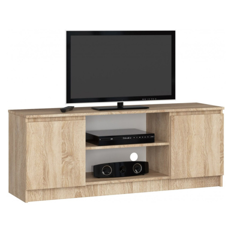 Ak furniture TV stolek Beron 140 cm sonoma