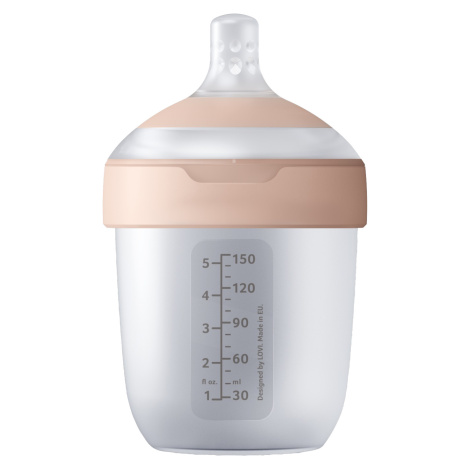 LOVI kojenecká láhev MAMMAFEEL 0m+, barva béžová 150 ml