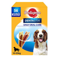 Pedigree Dentastix Daily Oral Care dentální pamlsky pro psy středních plemen 56 ks