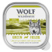 Wolf of Wilderness Adult 12 x 300 g - Green Fields - jehněčí