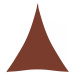 Stínící plachta trojúhelníková 3 x 4 x 4 m oxfordská látka Dekorhome Cihlová,Stínící plachta tro